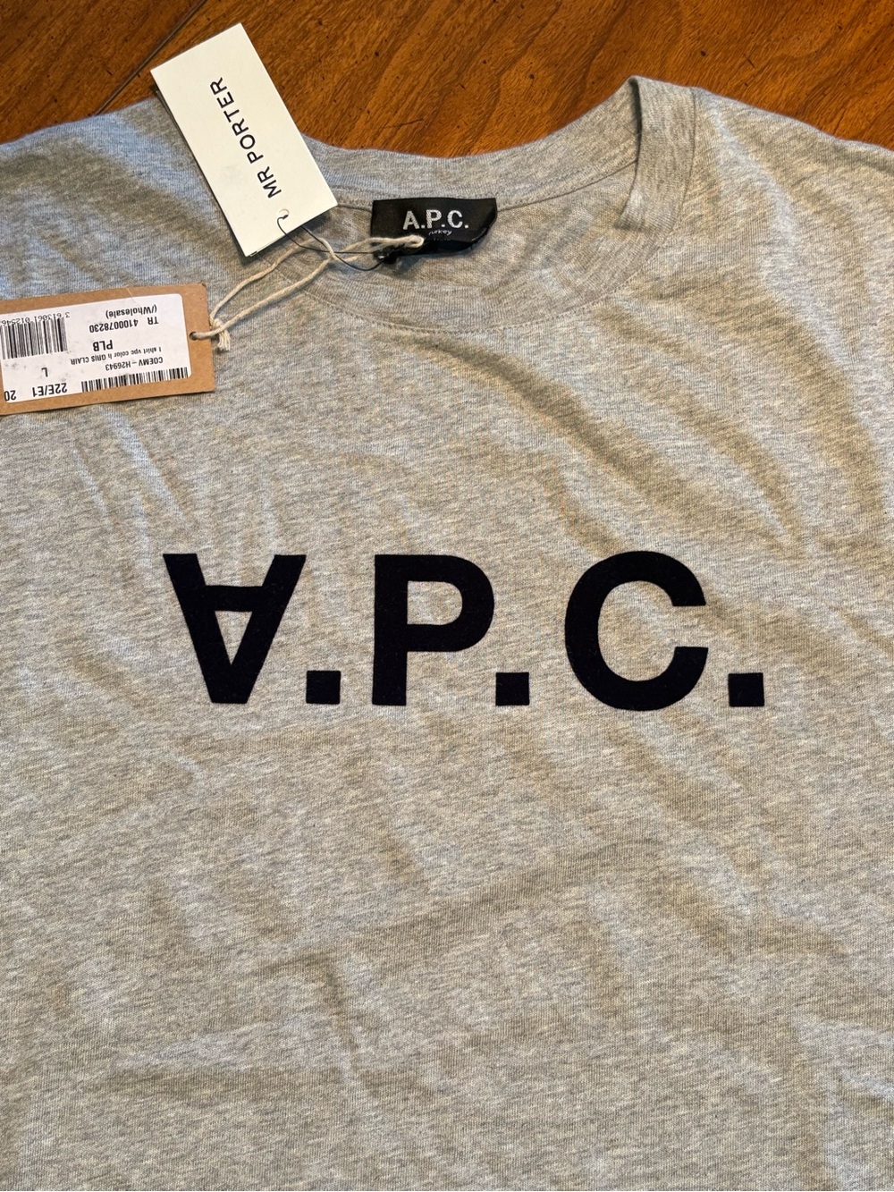 APC Rue Madame Men’s Shirts Size Large NEW - Picture 5 of 8